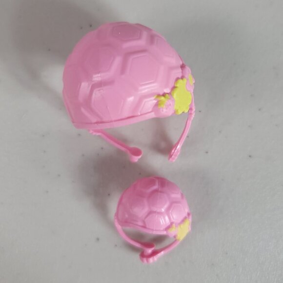 Enchantimals Built for Two Replacement Taylee Pet Turtle Bounder Helmet 4 PCS - Picture 6 of 8
